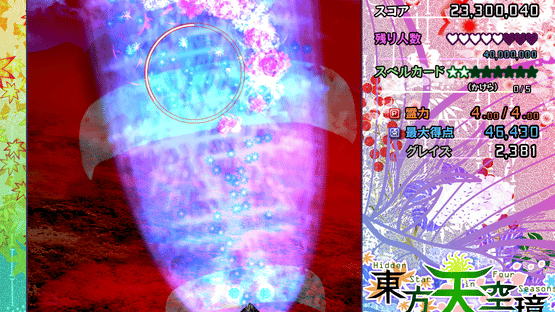 Touhou Tenkuushou: Hidden Star in Four Seasons Screenshot