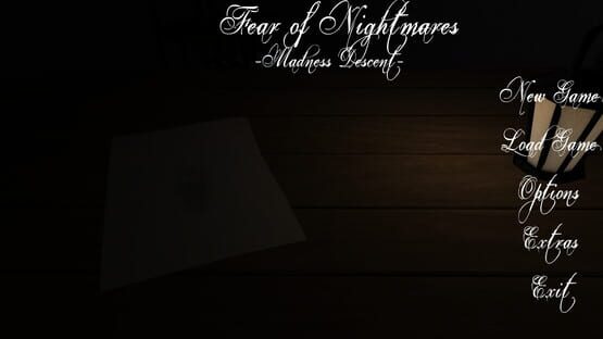 Fear of Nightmares: Madness Descent cover