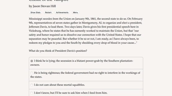 Choice of the Vampire cover