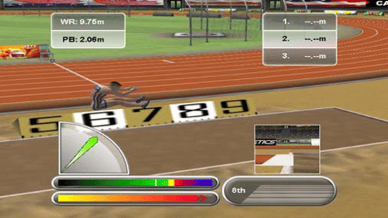 Triple Jumping Sports Screenshot