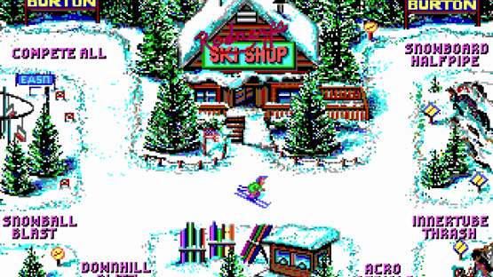 Ski or Die Screenshot