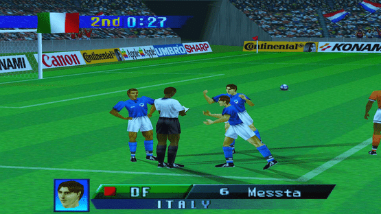 International Superstar Soccer '98 Screenshot