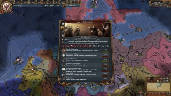Képernyőkép erről: Europa Universalis IV: Mandate of Heaven