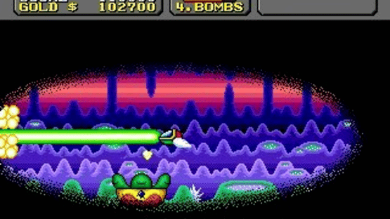 Super Fantasy Zone Screenshot