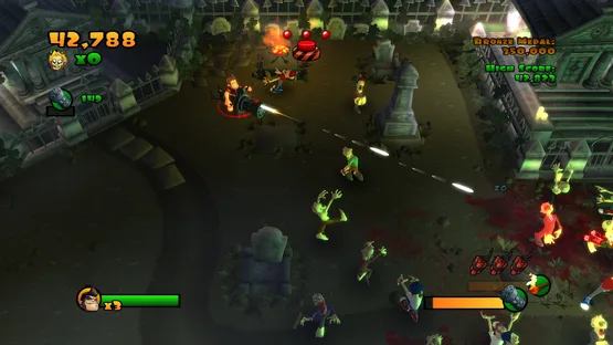 Burn Zombie Burn! gameplay screenshot 4
