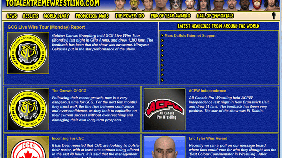 Total Extreme Wrestling 2010 Screenshot