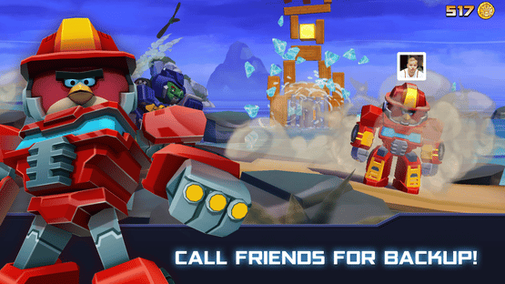 Angry Birds Transformers Screenshot