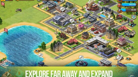 Paradise City Island Sim Town screenshot