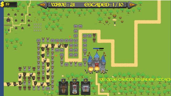 Skelli Tower Defense screenshot 1