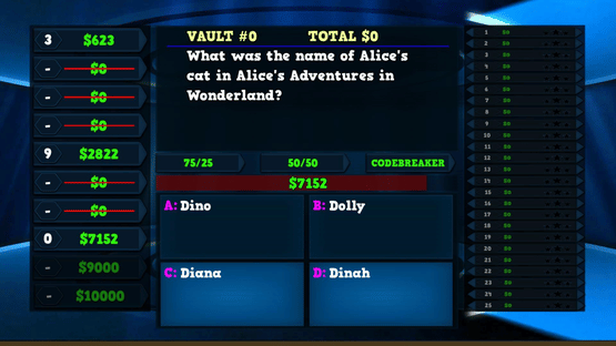 Trivia Vault: Literature Trivia Screenshot
