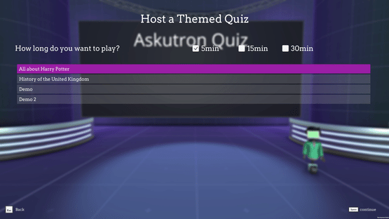 Askutron Quiz Show Screenshot