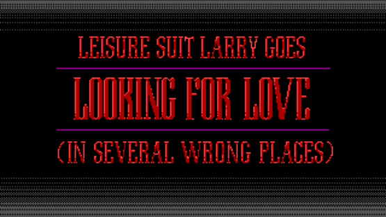 Leisure Suit Larry 2: Goes Looking for Love (in Several Wrong Places) Screenshot