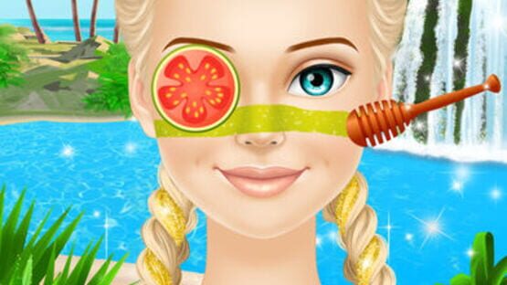 Tropical Princess - Makeup and Dressup Salon Game screenshot