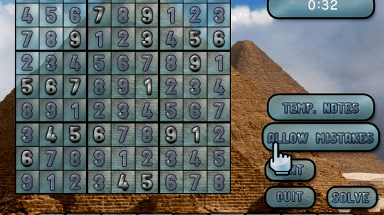 Sudoku Challenge! Screenshot
