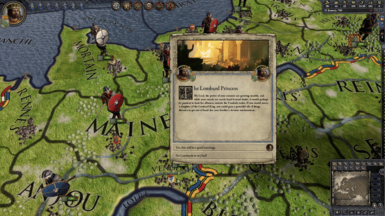 Crusader Kings II: Charlemagne Screenshot