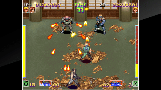 ACA Neo Geo: Shock Troopers Screenshot