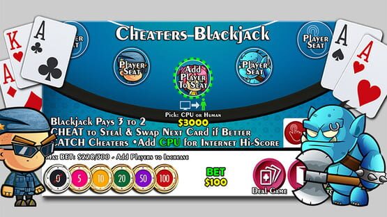 Cheaters Blackjack 21 cover