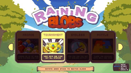 Képernyőkép erről: Raining Blobs