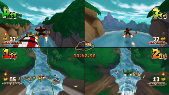 Donkey Kong Barrel Blast Screenshot