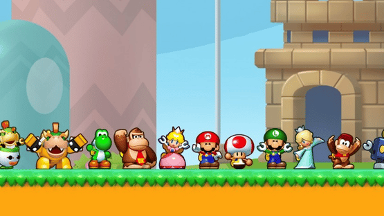 Mini Mario & Friends: Amiibo Challenge Screenshot