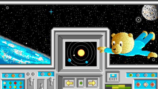 Barney Bear Goes to Space Screenshot