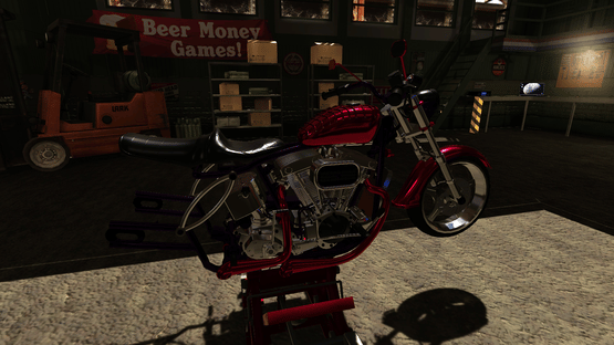 Motorbike Garage Mechanic Simulator Screenshot