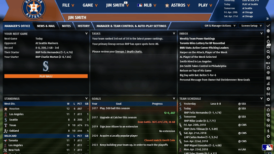 Out of the Park Baseball 19 Screenshot