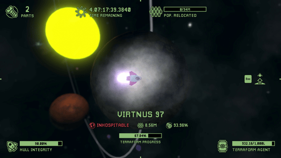 Cosmic Ray Screenshot