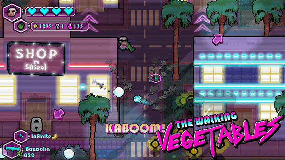 The Walking Vegetables Screenshot