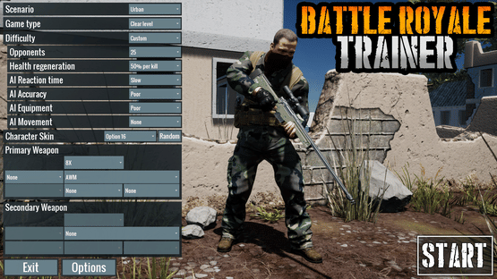 Battle Royale Trainer Screenshot