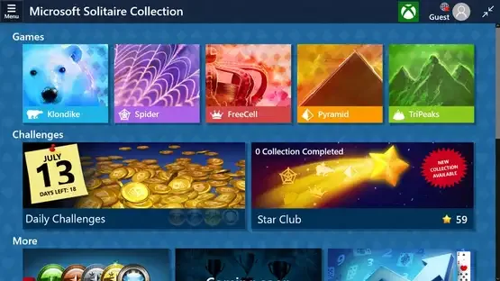 Microsoft Solitaire Collection screenshot 2