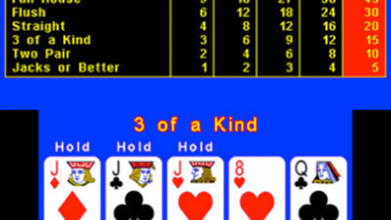 Plain Video Poker Screenshot