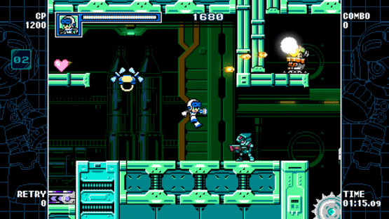 Mighty Gunvolt Burst Screenshot