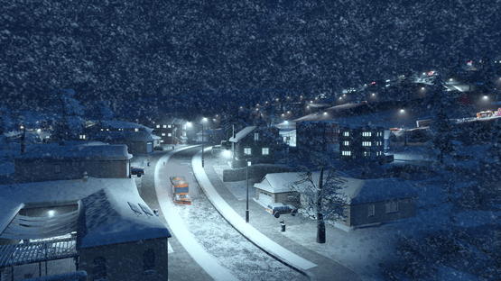 Cities: Skylines - Snowfall Screenshot