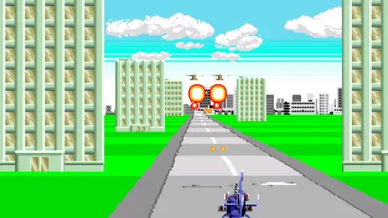 Super Thunder Blade gameplay screenshot 2