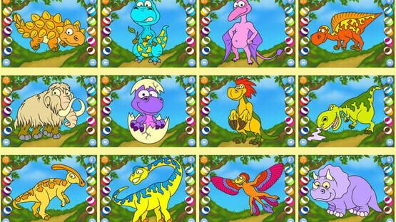 Dinosaurs - Connect the Dots and Add Colors screenshot