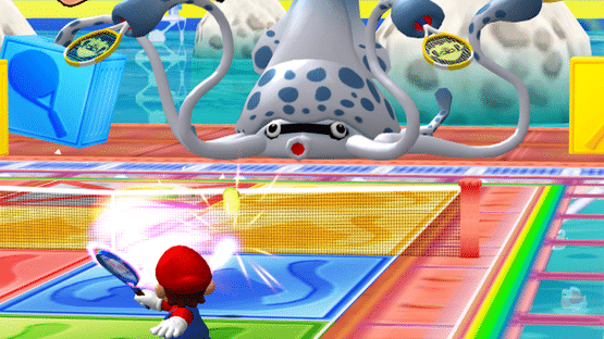 Mario Power Tennis Screenshot