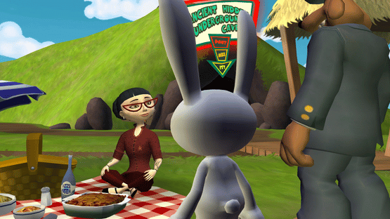 Sam & Max: Beyond Time and Space - Episode 2: Moai Better Blues Screenshot