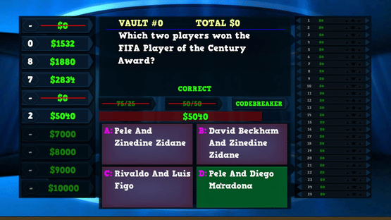 Trivia Vault: Soccer Trivia Screenshot