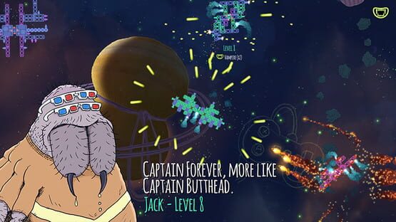 Képernyőkép erről: Captain Forever Remix