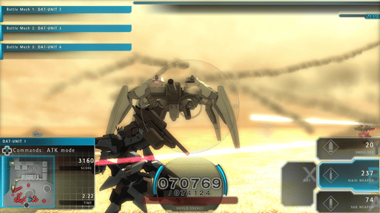 Assault Gunners HD Edition Screenshot