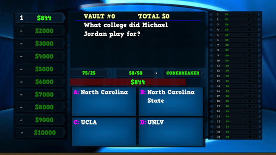 Trivia Vault Basketball Trivia Screenshot