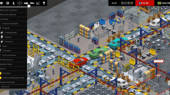 Production Line Screenshot