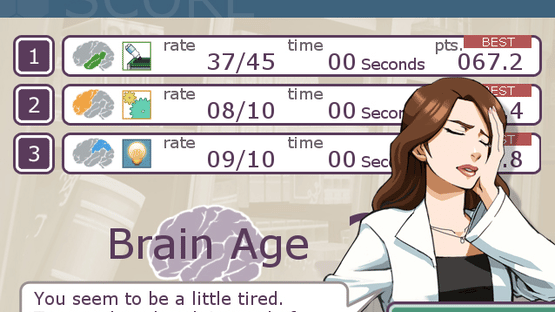 Brain Exercises With Dr. Kawashima Screenshot