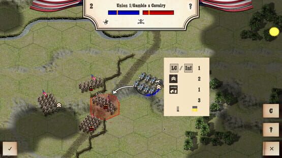 Képernyőkép erről: Civil War: Gettysburg
