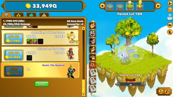 Képernyőkép erről: Clicker Heroes