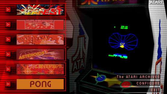 Atari Arcade Hits: Volume 1 Screenshot