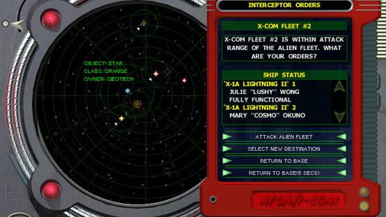 Képernyőkép erről: X-COM: Interceptor
