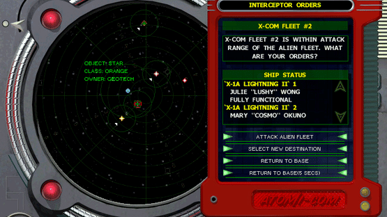 X-COM: Interceptor Screenshot