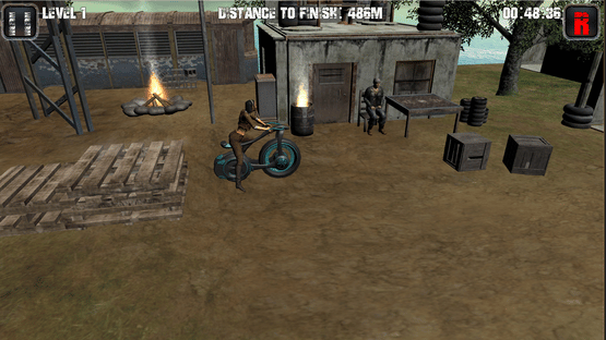 Motorcycle, tricycle, ATV hill racing Screenshot